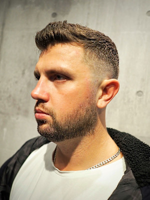 ショートポンパドール