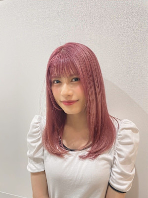 ダブルカラーピンクベージュ