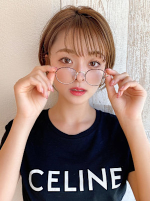 美髪/髪質改善/韓国/切りっぱなしボブ/フェイスレイヤー