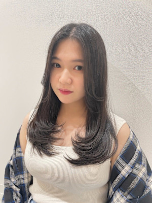 20代/30代/40代/ロング/レイヤー/小顔