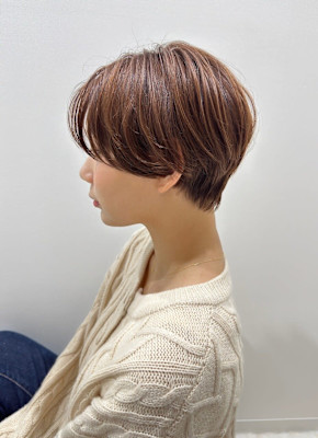 20代/30代/40代/マッシュ/ショート/センターパート