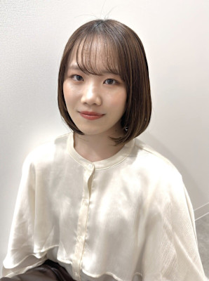 20代/30代/40代/ワンカール/ボブ/切りっぱなし