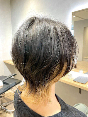 20代/30代/ウルフカット