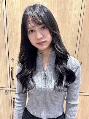 20代/30代/韓国風/レイヤー/透明感/顔周りレイヤー