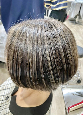 白髪ぼかし/ハイライトカラー/カラー/透明感/ハイライト