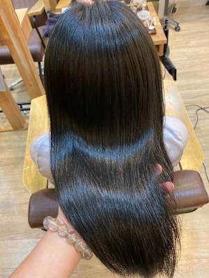 お客様髪質改善データ1409（アッシュグレイ）