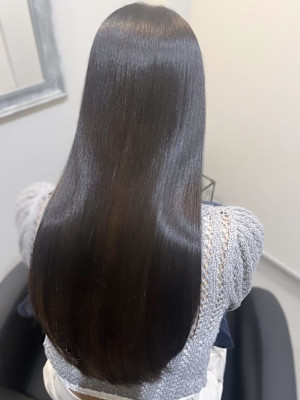 暗髪◇ツヤ/ストレートスタイル　[錦糸町/髪質改善/押上] 