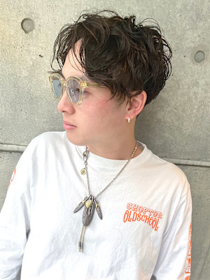 《BEAT S　MEN'S　STYLE》スパイラルパーマ