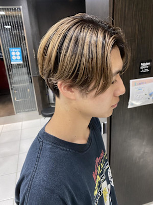 メンズ/バレイヤージュ/眉カット【錦糸町北口】