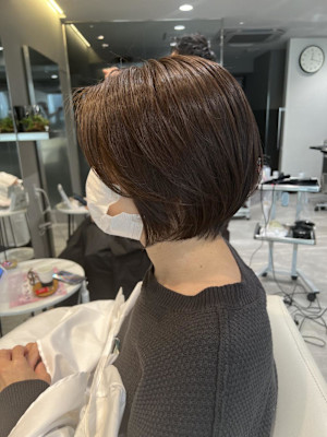 姫カットカールセミディシアーカラー