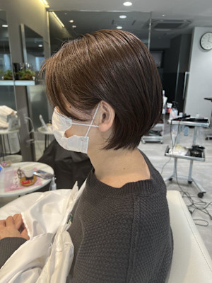 姫カットカールセミディシアーカラー