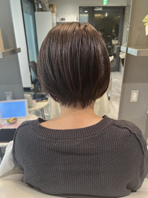 姫カットカールセミディシアーカラー