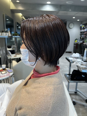 姫カットカールセミディシアーカラー