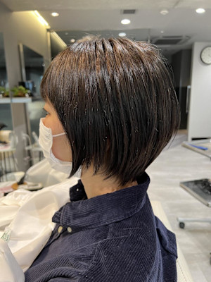 姫カットカールセミディシアーカラー