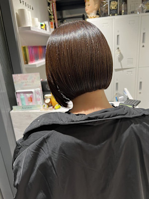 姫カットカールセミディシアーカラー