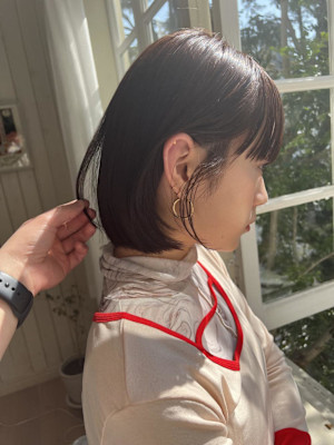 姫カットカールセミディシアーカラー