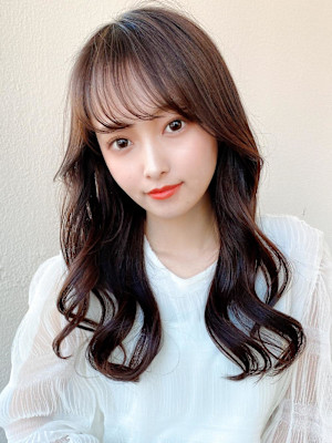 美髪/髪質改善/韓国/切りっぱなしボブ/フェイスレイヤー