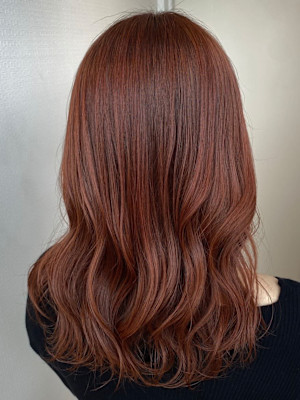 オレンジブラウンカラー