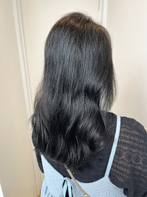 黒染めじゃない！ダークグレーカラー