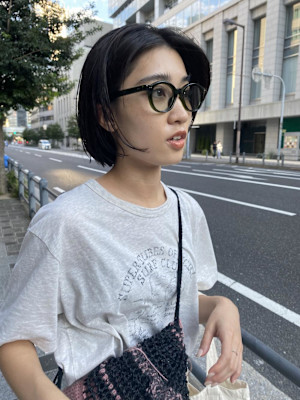 ナチュラルな丸みボブ