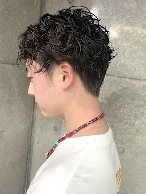 《BEAT S　MEN'S　STYLE》スパイラルパーマ