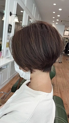 30代ショートボブスタイル