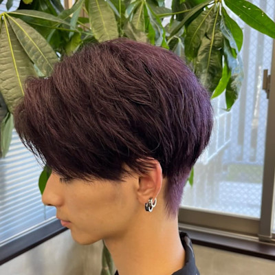 【number ulus】ブリーチ×ラベンダーカラー