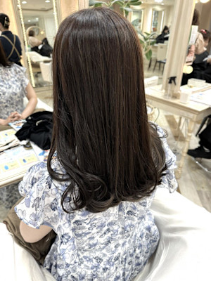 cropes辻堂谷川　艶髪ブラウンカラー