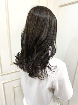 cropes辻堂谷川　ハイライト×ラベンダーアッシュ