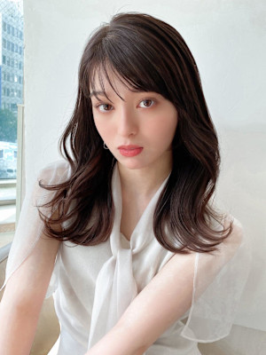 美髪/髪質改善/韓国/エアリーロング/ナチュラルレイヤー