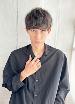 20代30代40代　無造作ナチュラルくせ毛風