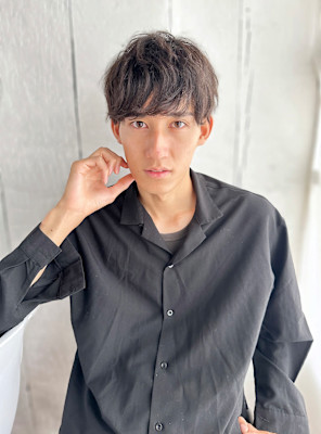 20代30代40代　無造作ナチュラルくせ毛風