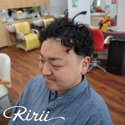 メンズパーマ  脱パーマを宣言したはずの お客様。