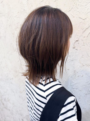 【Flor_戸塚】*くびれレイヤーセミディ+オリーブベージュ