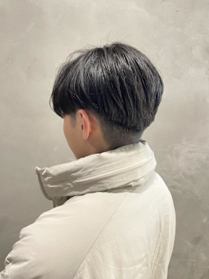 メンズカット/メンズパーマ/センターパート