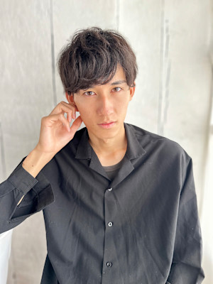 20代30代40代　無造作ナチュラルくせ毛風