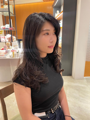 大人女性　艶髪デジタルパーマ☆小林