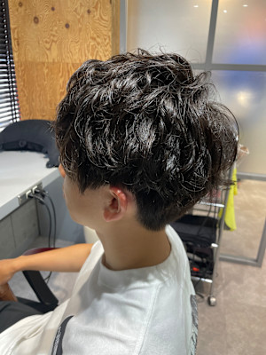 スパイラルパーマ