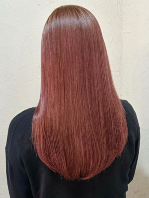 【Reir_下北沢】＊髪質改善カラー＋ピンクベージュ＊