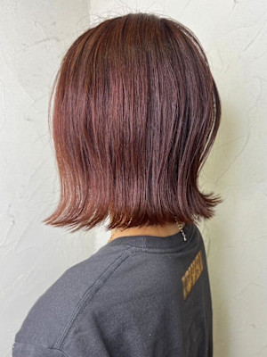 【Reir_下北沢】*くびれボブ＋ピンクベージュ＊