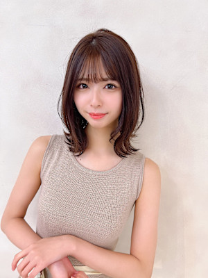 【monaco】人気スタイル/小顔ヘア/くびれヘア/広尾