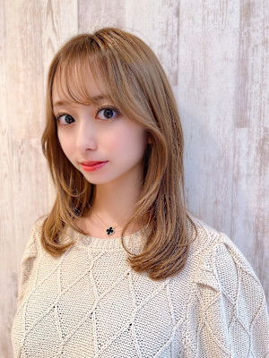 【monaco】動きたっぷりレイヤーヘア/くびレイヤー/広尾