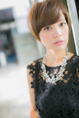 大人ナチュラルショート・デザインカラー