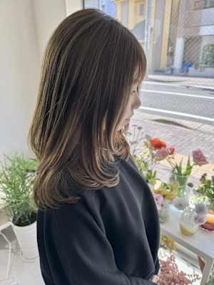 グレージュカラー/アッシュオリーブ/カーキベージュ