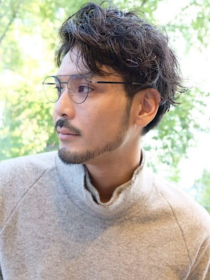 大人男性◎ツーブロックパーマスタイル