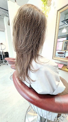 ロングウルフカット