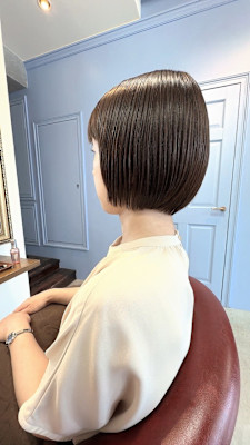 ミニマムなボブスタイル