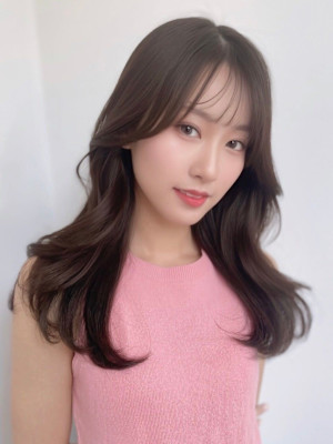 くびれヘルシースタイルふんわりカールショコラアッシュ