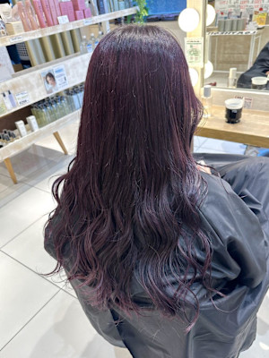 [aina]パープルカラー/ハイライト