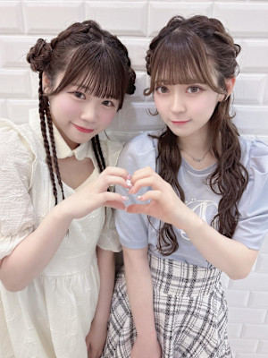 Onephonyの2人の可愛いヘアメ＊まゆ